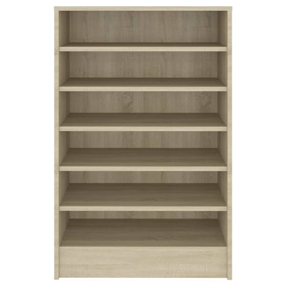 Schoenenkast 60X35X92 Cm Spaanplaat Kleurig Sonoma eiken