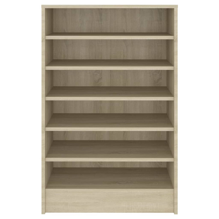 Schoenenkast 60X35X92 Cm Spaanplaat Kleurig Sonoma eiken