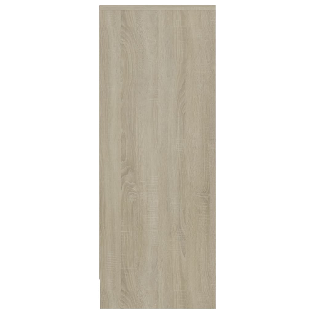 Schoenenkast 60X35X92 Cm Spaanplaat Kleurig Sonoma eiken
