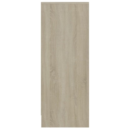 Schoenenkast 60X35X92 Cm Spaanplaat Kleurig Sonoma eiken