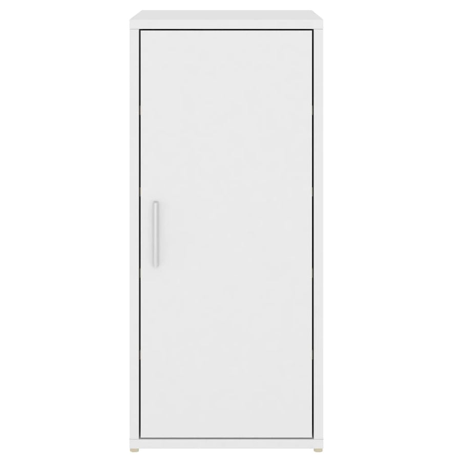 Schoenenkast 32X35X70 Cm Spaanplaat 1 Wit