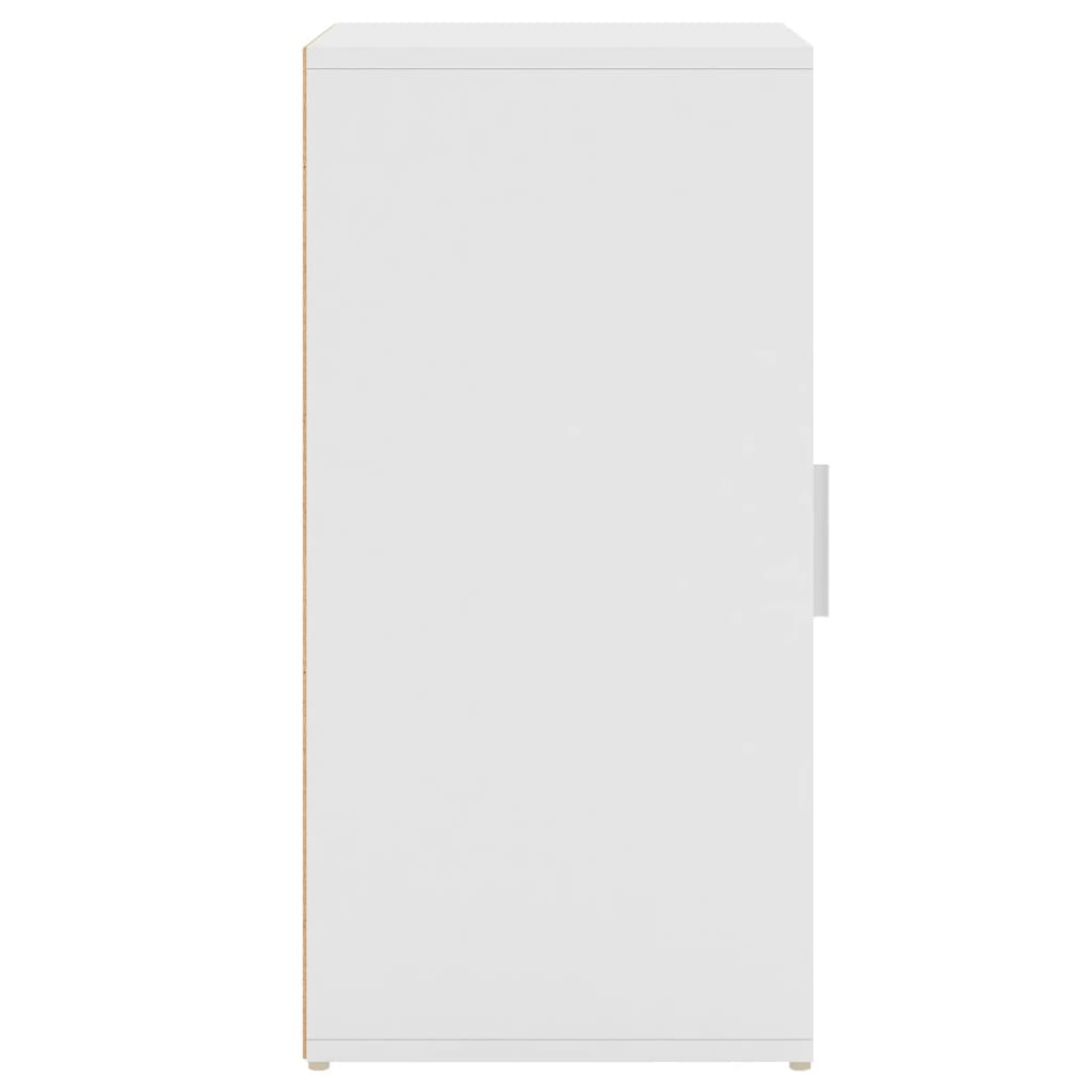Schoenenkast 32X35X70 Cm Spaanplaat 1 Wit