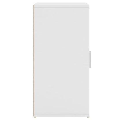 Schoenenkast 32X35X70 Cm Spaanplaat 1 Wit