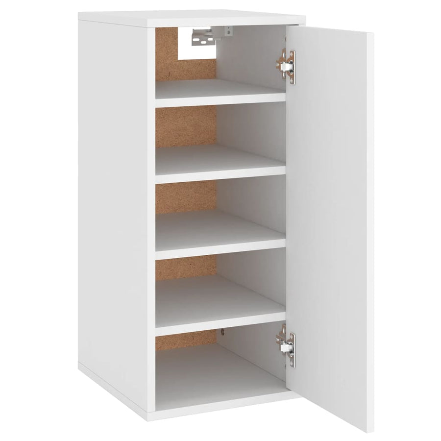 Schoenenkast 32X35X70 Cm Spaanplaat 1 Wit