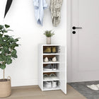 Schoenenkast 32x35x70 cm spaanplaat wit