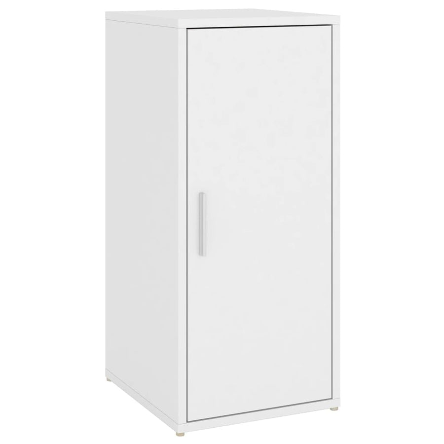 Schoenenkasten 2 St 32X35X70 Cm Bewerkt Hout Wit