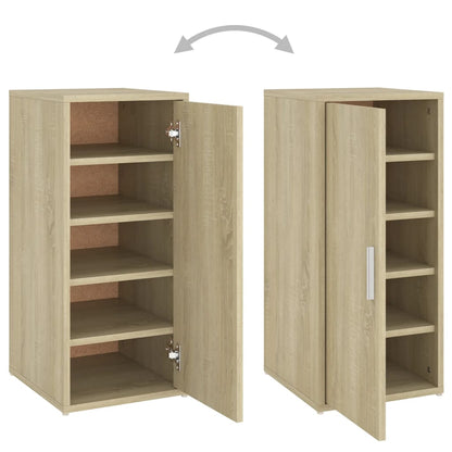 Schoenenkast 32X35X70 Cm Spaanplaat Kleurig 1 Sonoma eiken