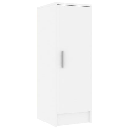 Schoenenkast 32x35x92 cm spaanplaat wit Wit