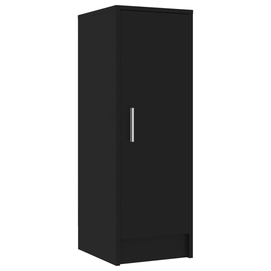 Schoenenkast 32X35X92 Cm Spaanplaat Zwart