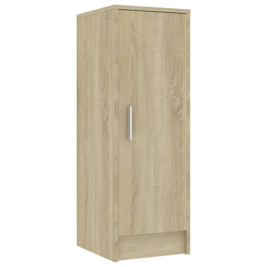 Schoenenkast 32x35x92 cm spaanplaat sonoma eikenkleurig Sonoma eiken