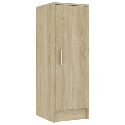 Schoenenkast 32x35x92 cm spaanplaat sonoma eikenkleurig Sonoma eiken