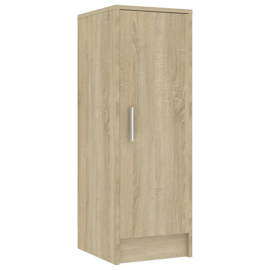 Schoenenkast 32x35x92 cm spaanplaat sonoma eikenkleurig Sonoma eiken