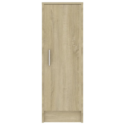 Schoenenkast 32x35x92 cm spaanplaat sonoma eikenkleurig Sonoma eiken