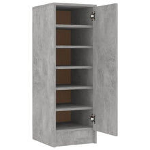 Schoenenkast 32x35x92 cm spaanplaat betongrijs Betongrijs