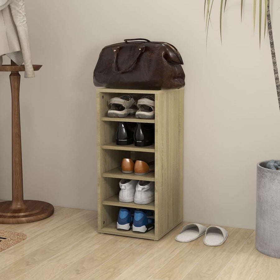 Schoenenkast 3,5X35X70 Cm Spaanplaat Kleurig 1 Sonoma eiken