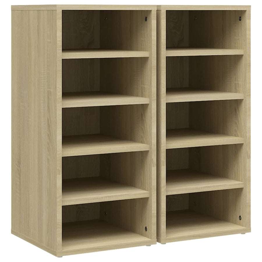 Schoenenkasten 3,5X35X70 Cm Spaanplaat Kleur 1 2 Sonoma eiken
