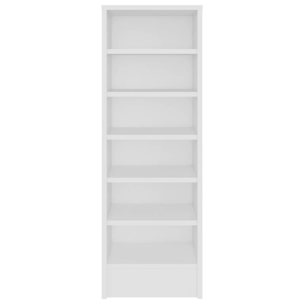 Schoenenkast 31,5x35x90 cm spaanplaat wit Wit