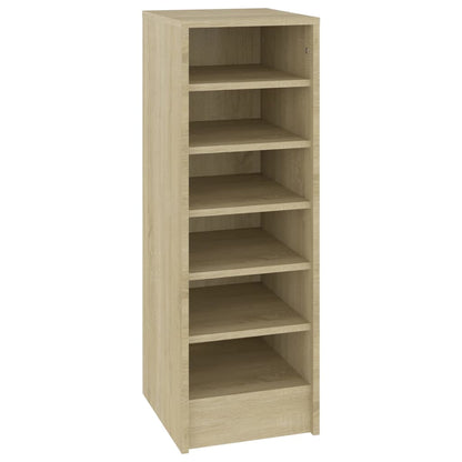 Schoenenkast 31,5x35x90 cm spaanplaat sonoma eikenkleurig Sonoma eiken