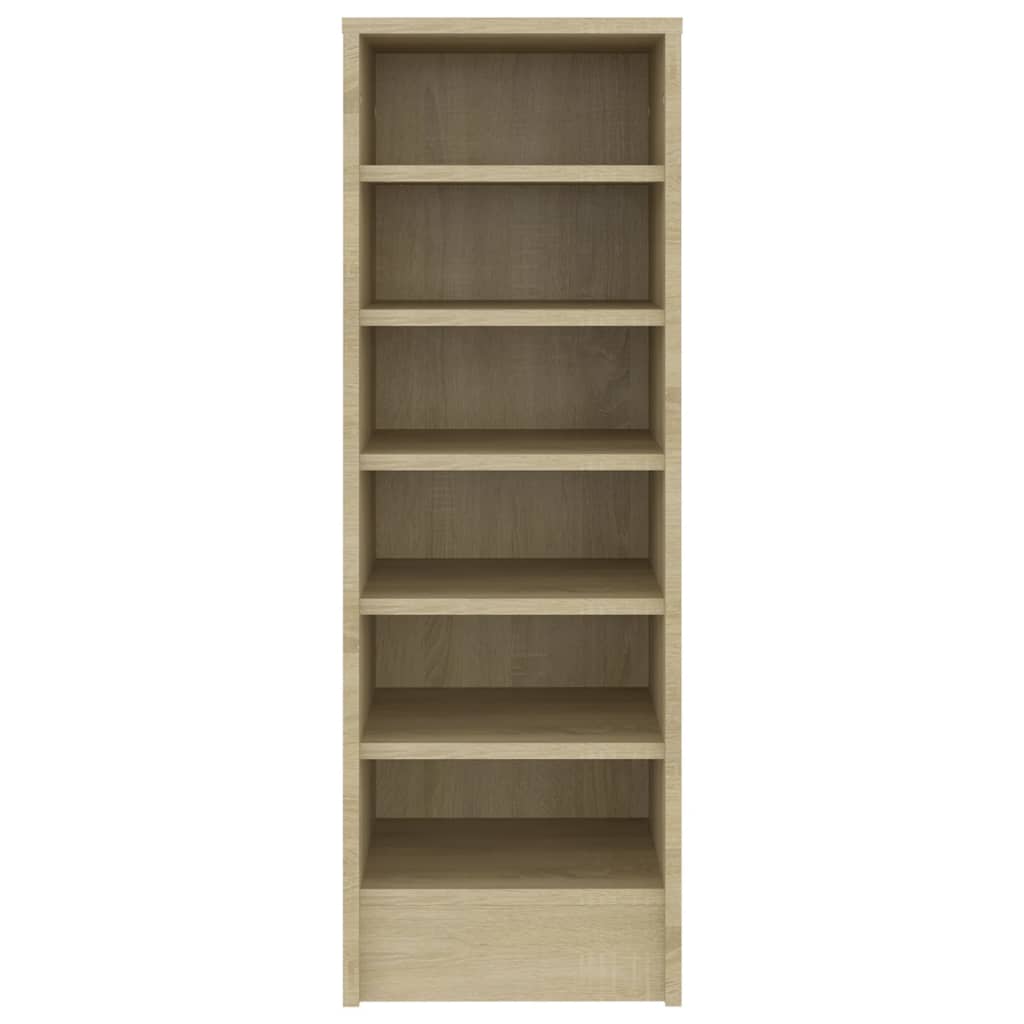 Schoenenkast 31,5x35x90 cm spaanplaat sonoma eikenkleurig Sonoma eiken