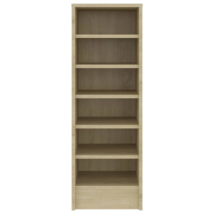 Schoenenkast 31,5x35x90 cm spaanplaat sonoma eikenkleurig Sonoma eiken