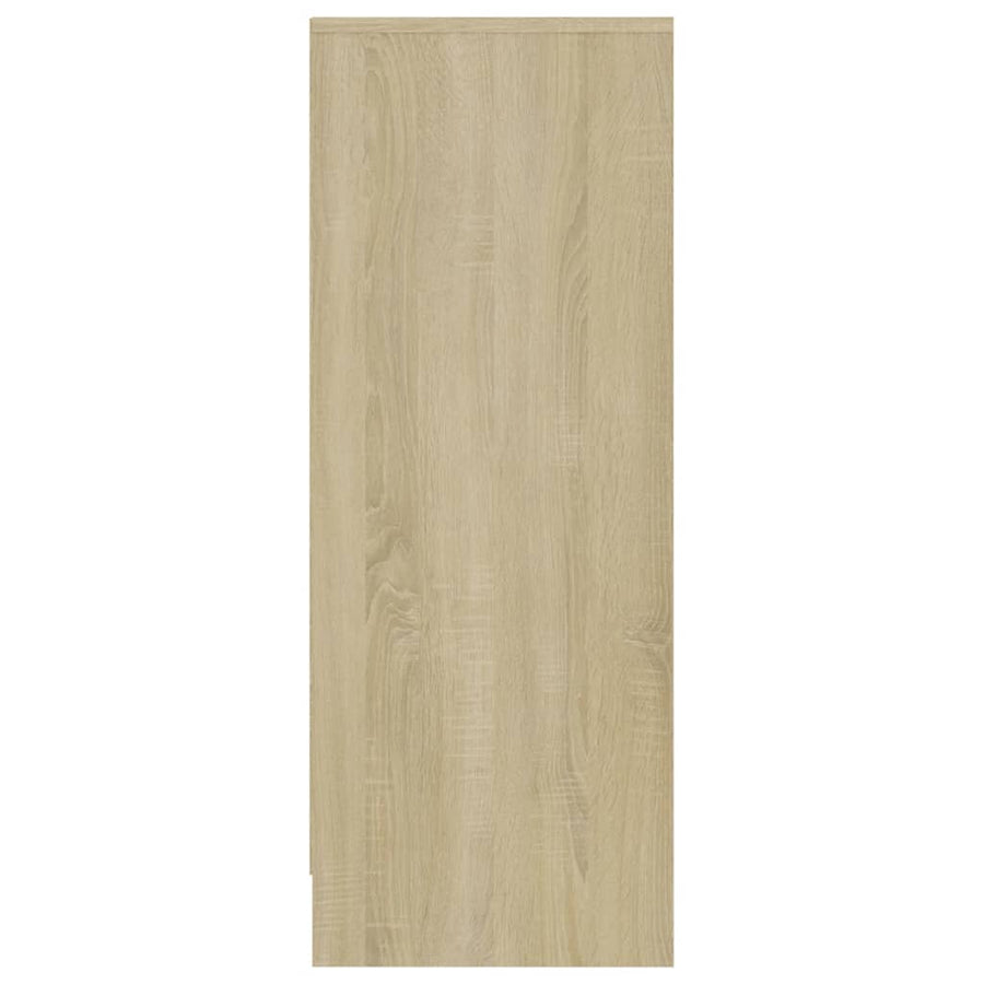 Schoenenkast 31,5x35x90 cm spaanplaat sonoma eikenkleurig Sonoma eiken