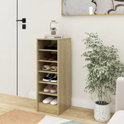 Schoenenkast 31.5x35x90 cm spaanplaat sonoma eiken