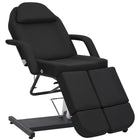 Treatment chair 180x62x78 cm artificial leather black