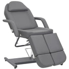 Treatment chair 180x62x78 cm faux leather grey