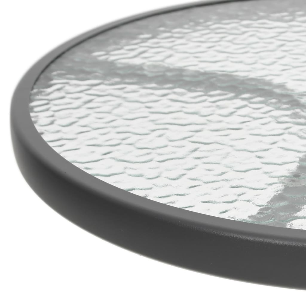 Tuintafel Ø50X71 Cm Staal Antracietkleurig