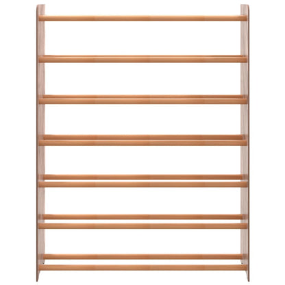 Schoenenrek 90x24x117 cm bewerkt hout bruin 90 x 24 x 117 cm Bruin