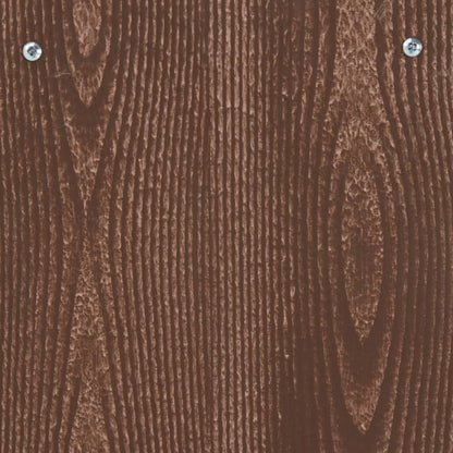 Schoenenrek 90x24x117 cm bewerkt hout bruin 90 x 24 x 117 cm Bruin