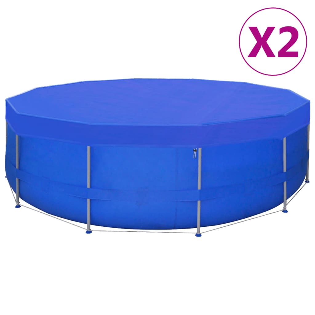 Zwembadhoezen Rond 90 G/M² 460 Cm Pe 2 Ø 460 cm