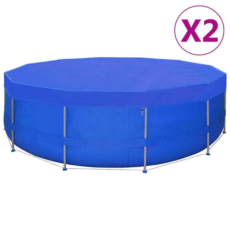Zwembadhoezen Rond 90 G/M² 460 Cm Pe 2 Ø 460 cm