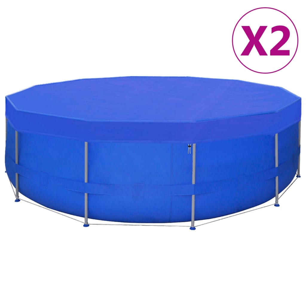Zwembadhoezen Rond 90 G/M² 540Cm Pe 2 Ø 540 cm