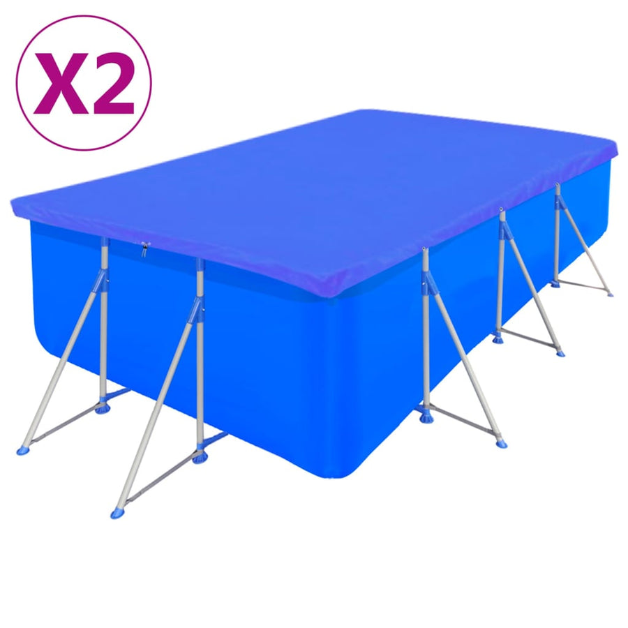 Zwembadhoezen Rechthoekig 90 G/M² Pe 2 400 x 207 cm