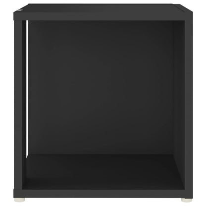 Bijzettafel 33X33X34,5 Cm Spaanplaat Zwart 1