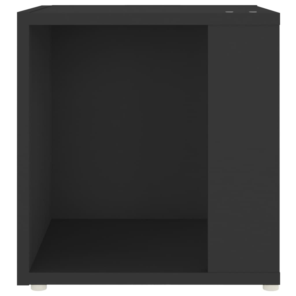 Bijzettafel 33X33X34,5 Cm Spaanplaat Zwart 1