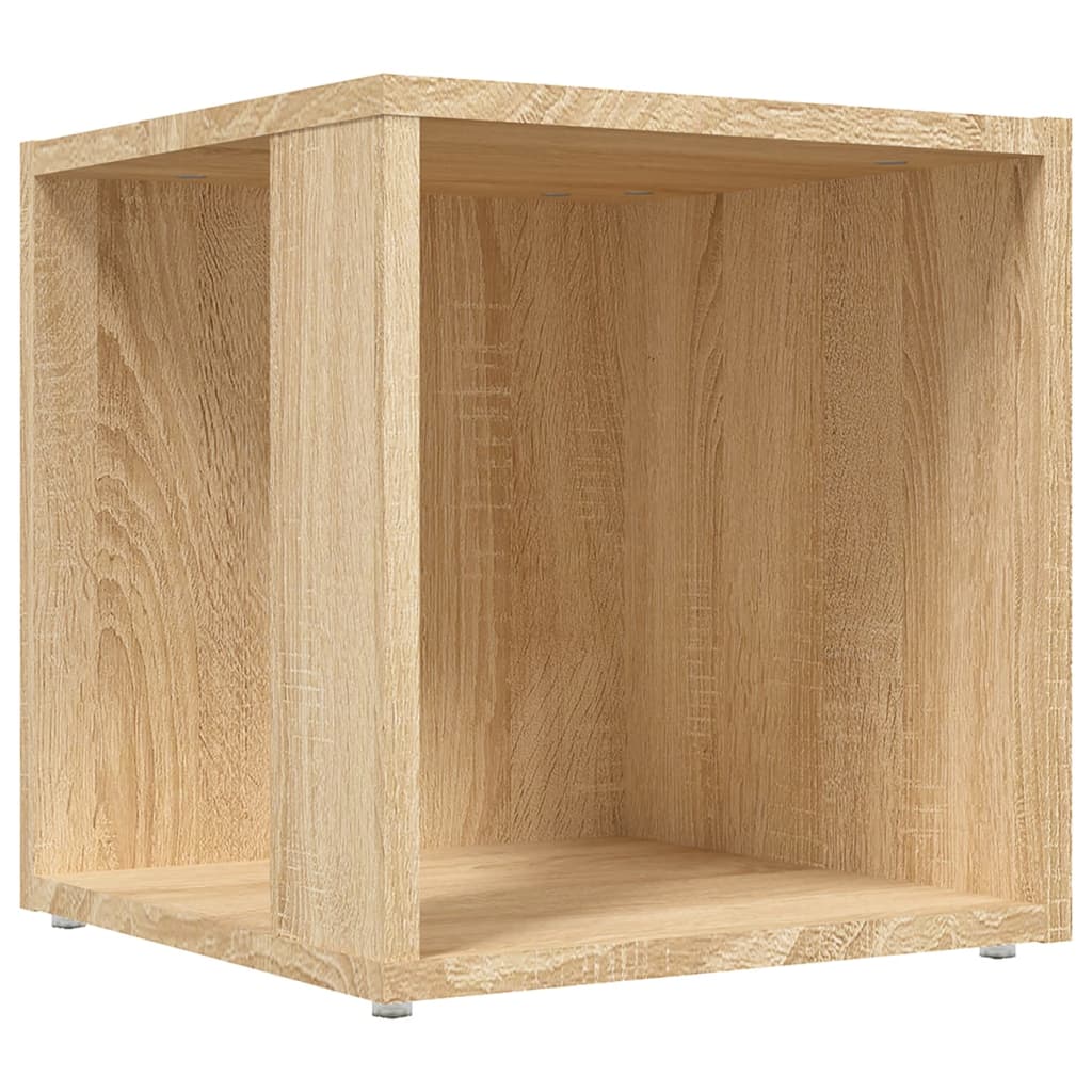 Bijzettafel 33X33X34,5 Cm Spaanplaat Sonoma Eikenkleurig 1