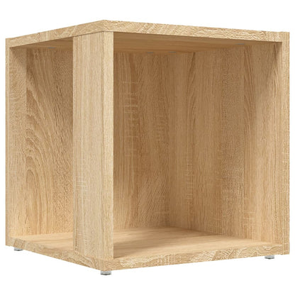 Bijzettafel 33X33X34,5 Cm Spaanplaat Sonoma Eikenkleurig 1