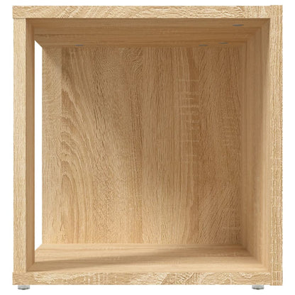 Bijzettafel 33X33X34,5 Cm Spaanplaat Sonoma Eikenkleurig 1