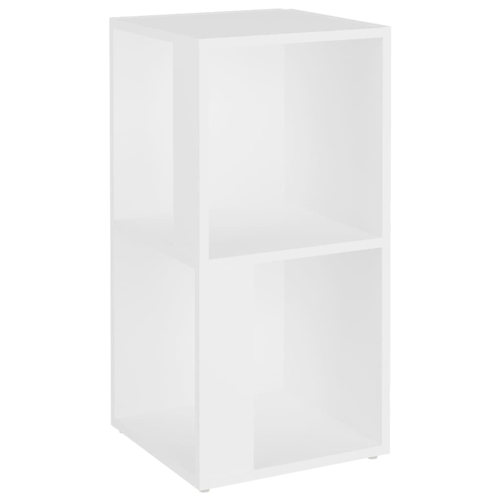 Hoekkast 33x33x67 cm bewerkt hout wit 33 x 33 x 67 cm Wit