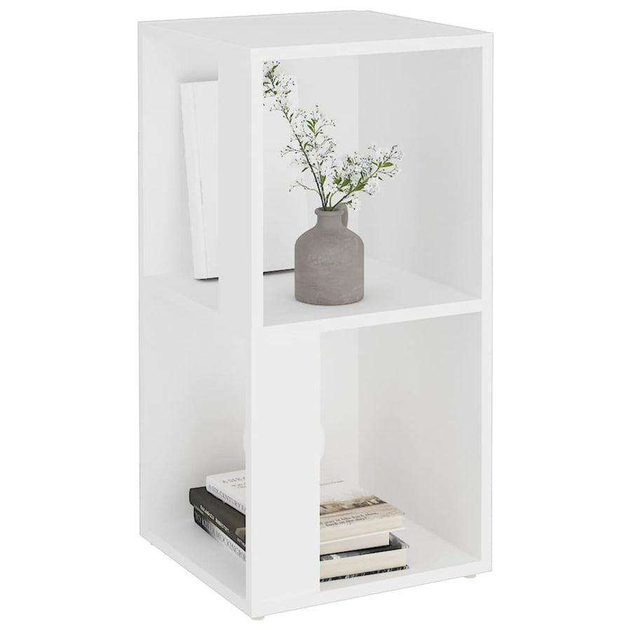 Hoekkast 33x33x67 cm bewerkt hout wit 33 x 33 x 67 cm Wit