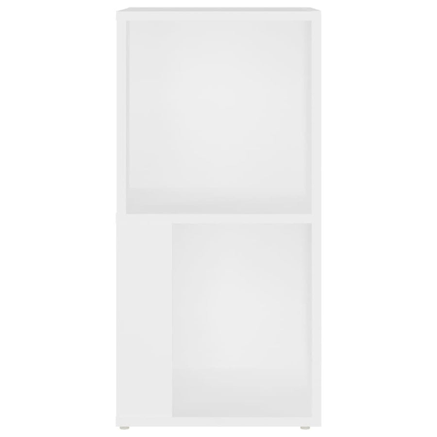 Hoekkast 33x33x67 cm bewerkt hout wit 33 x 33 x 67 cm Wit