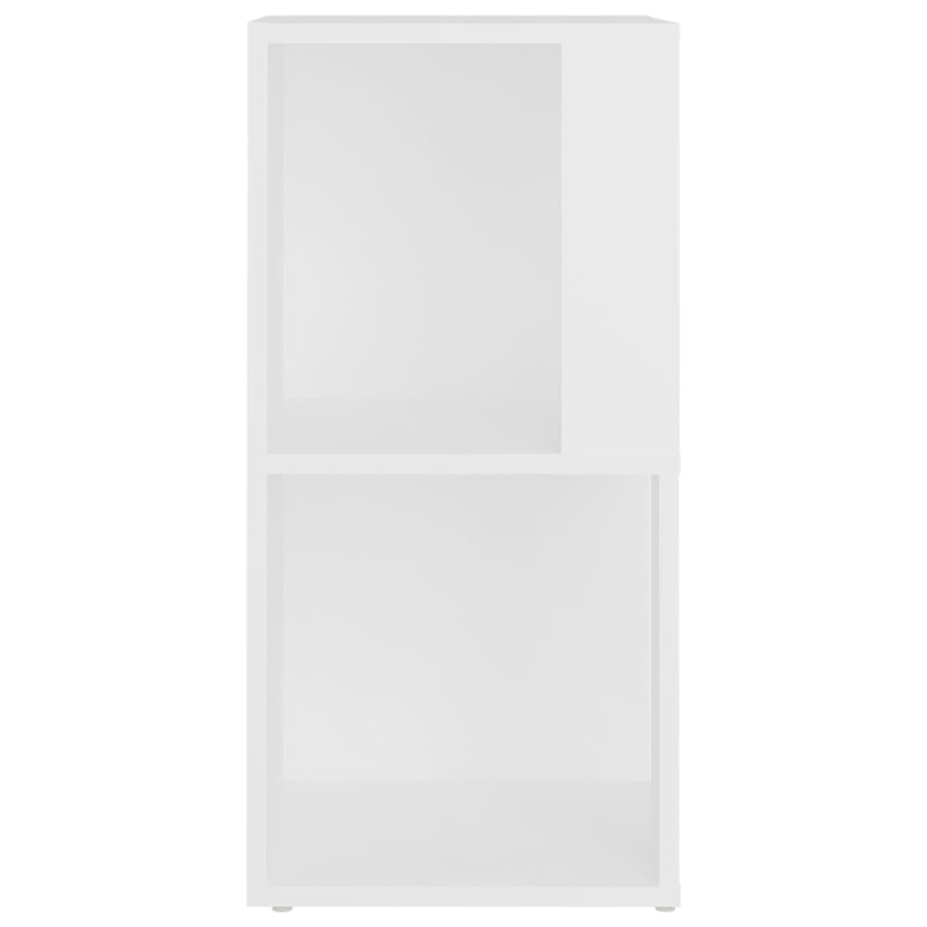 Hoekkast 33x33x67 cm bewerkt hout wit 33 x 33 x 67 cm Wit