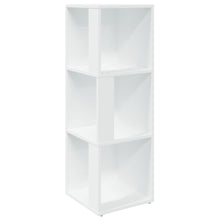 Hoekkast 33x33x100 cm spaanplaat wit 33 x 33 x 100 cm Wit