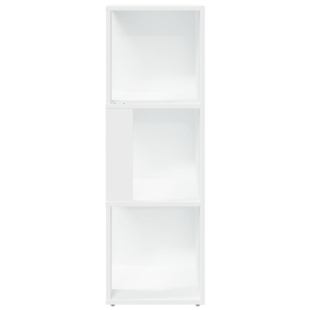 Hoekkast 33x33x100 cm spaanplaat wit 33 x 33 x 100 cm Wit