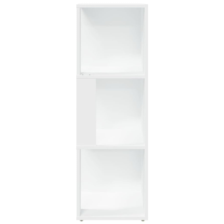Hoekkast 33x33x100 cm spaanplaat wit 33 x 33 x 100 cm Wit