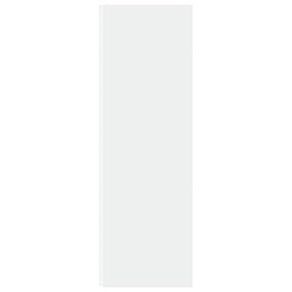 Hoekkast 33x33x100 cm spaanplaat wit 33 x 33 x 100 cm Wit