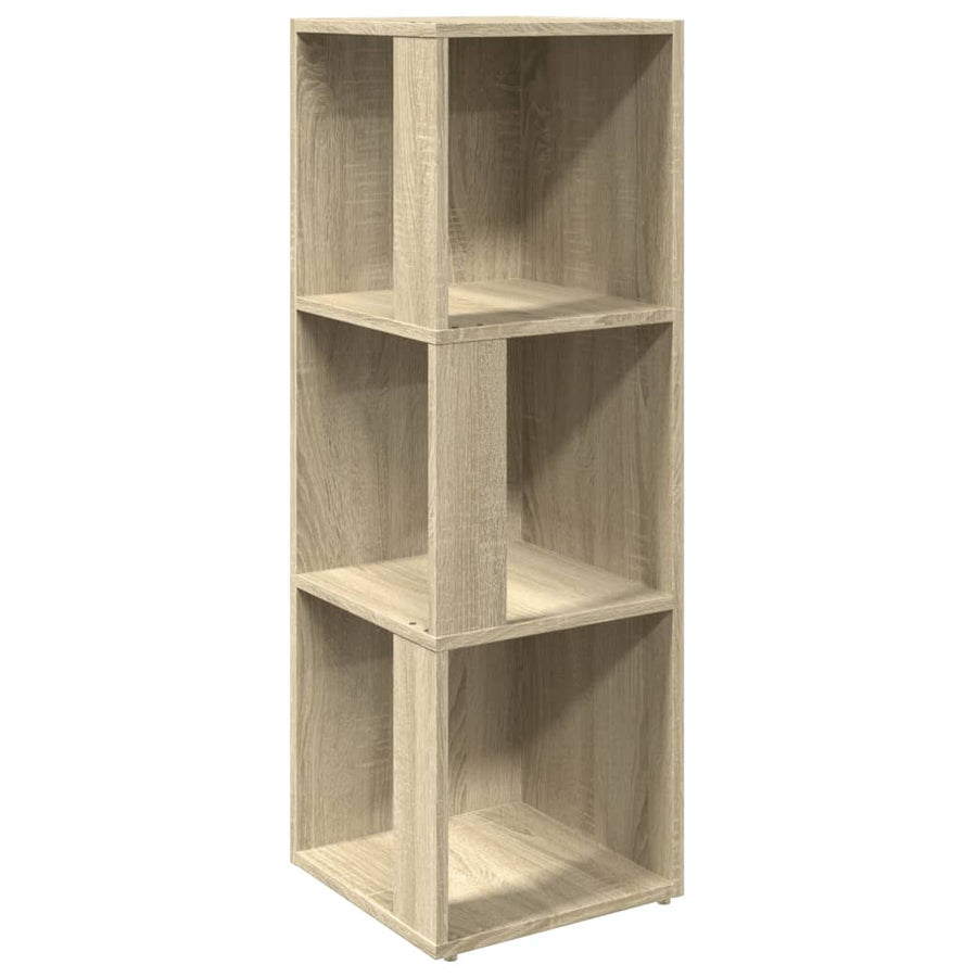 Hoekkast 33x33x100 cm spaanplaat sonoma eikenkleurig 33 x 33 x 100 cm Sonoma eiken