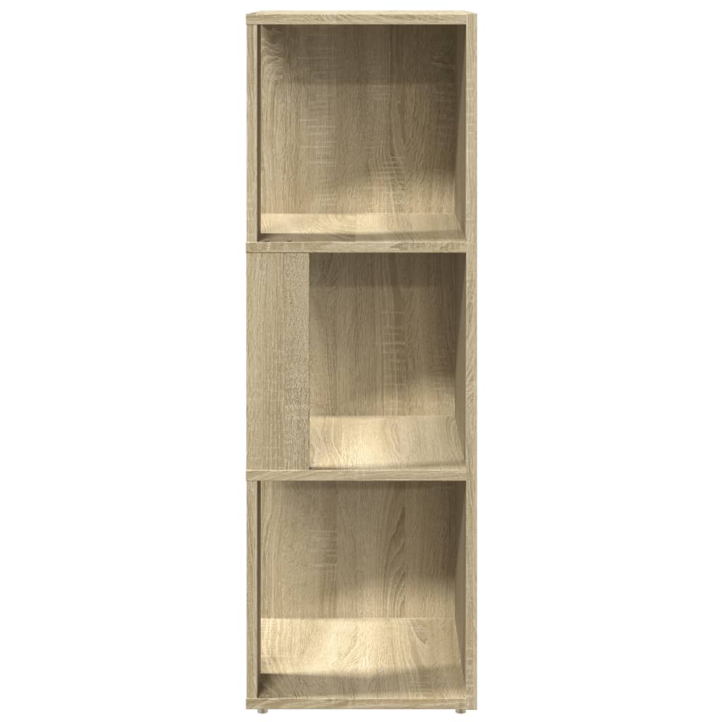 Hoekkast 33x33x100 cm spaanplaat sonoma eikenkleurig 33 x 33 x 100 cm Sonoma eiken
